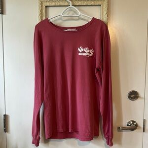 CHAMPION | Nova Scotia HAF Red Long Sleeve Graphic Tee